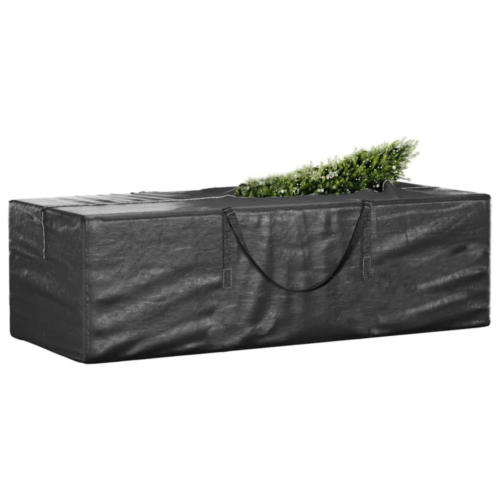 Sac De Rangement Sapin De Noël Extra Large Ram – Jusqu’à 2,10 M + Grande Poche Latérale Pour Décos & Lumières