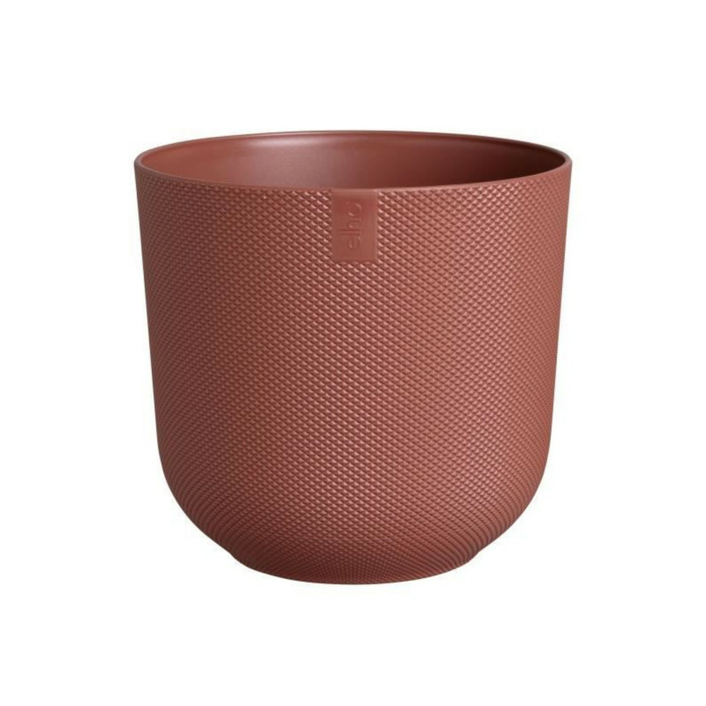 Pot de fleur - elho - jazz rond - rouge - l 30 x b 29. 5 x h 27 cm - intérieur - 100% recyclé