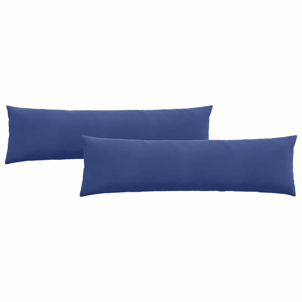 Coussins de canapé 2 pcs bleu police 145 x 40 cm