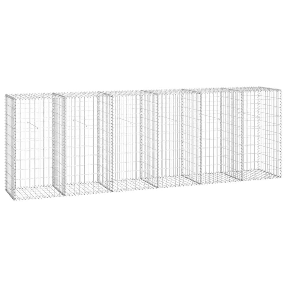 MUR EN GABION AVEC COUVERCLES-(864962)