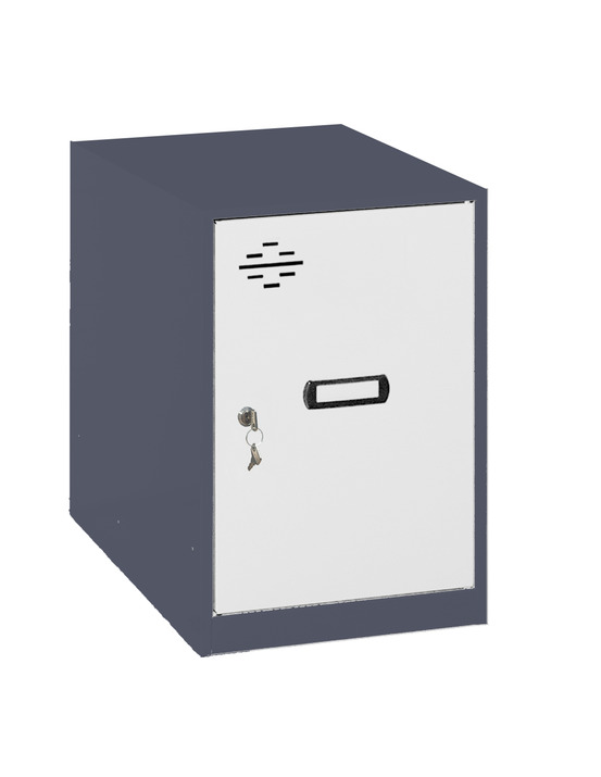 Casier-armoire simonlocker dism. Mini 475x300x500 mm an/blanc antracite/blanc 475x300x500 - simonrack