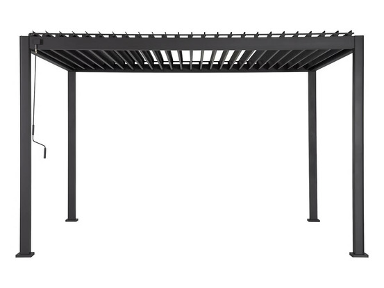 Pergola bioclimatique evora graphite 4 x 3 m
