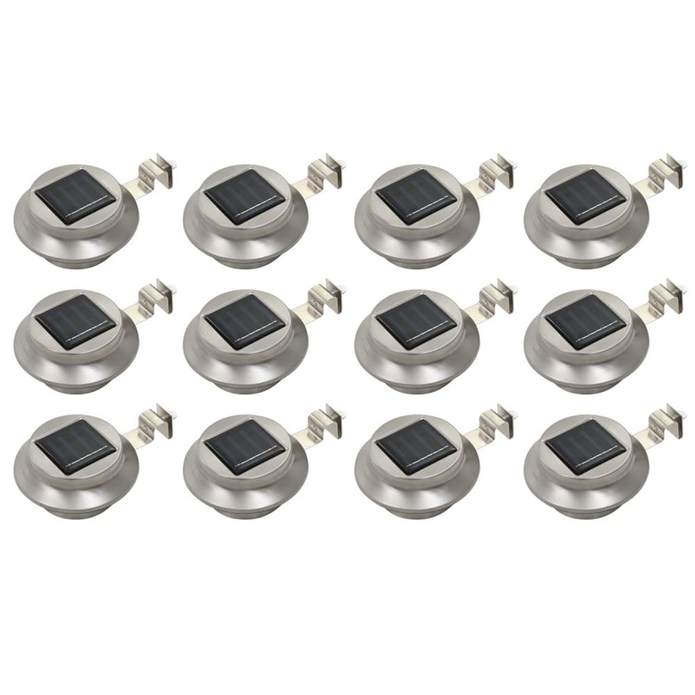 LAMPES SOLAIRES A LED RONDES D-(865544)
