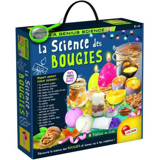 Génius science - loisirs créatifs - la science des bougies ludiques - lisciani