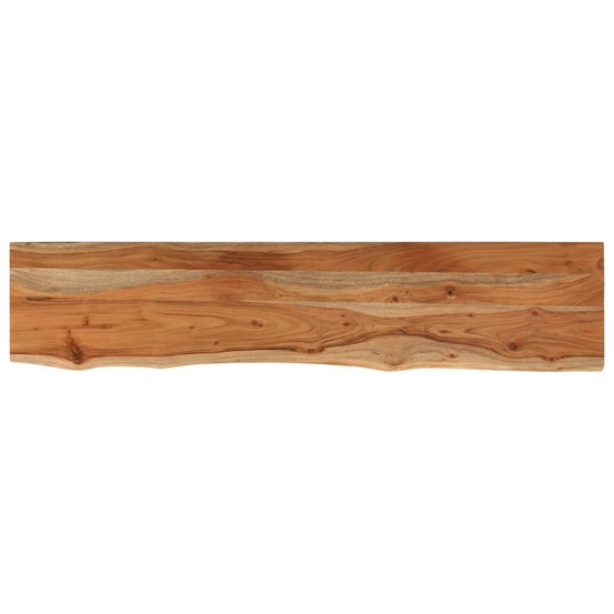Dessus de table 160x30x3,8 cm rectangulaire bois massif acacia