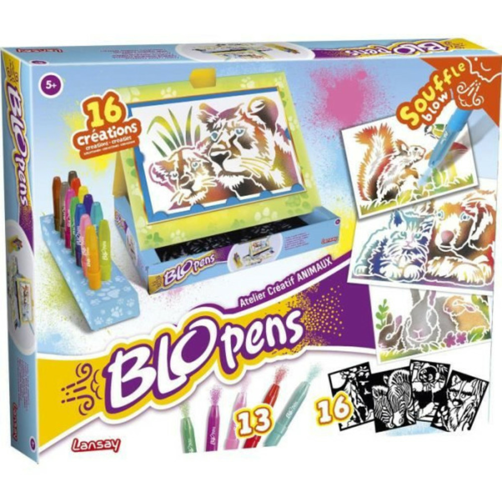 Blopens - lansay - studio créatif animaux - des 5 ans