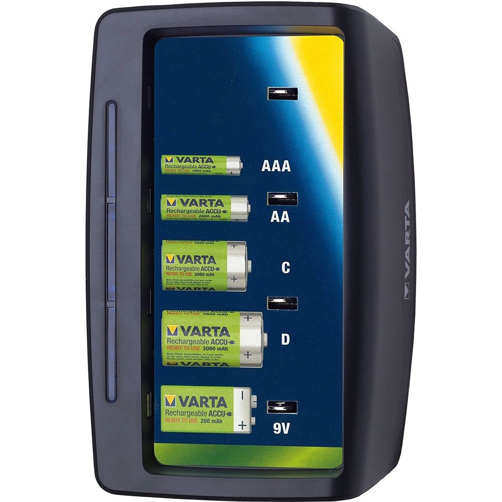 Chargeur universel aa/aaa/c/d/9v - 57648101401