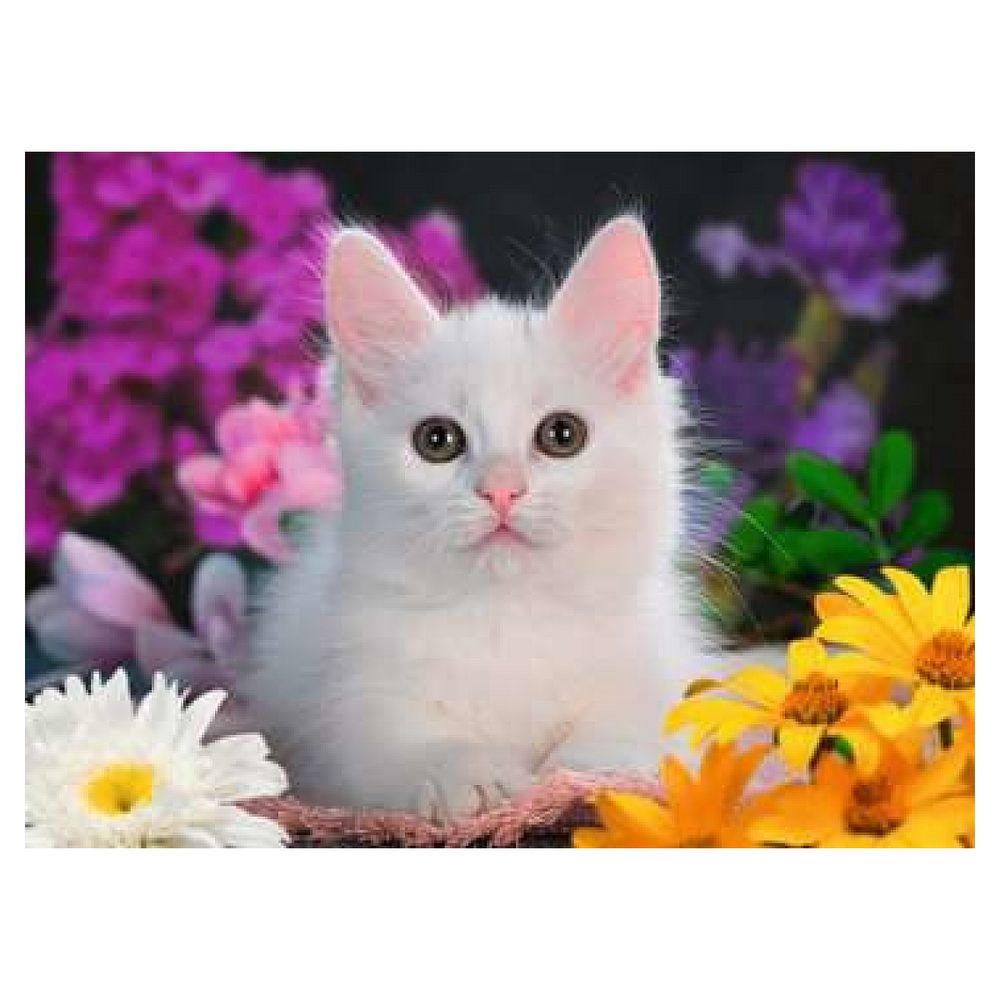 Puzzle 100 p xxl chat a paillettes
