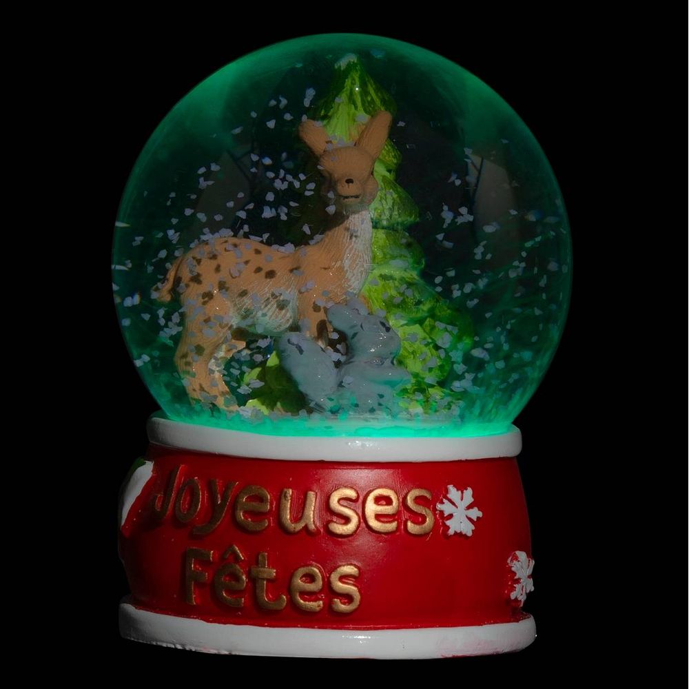 Sujet de noël lumineux