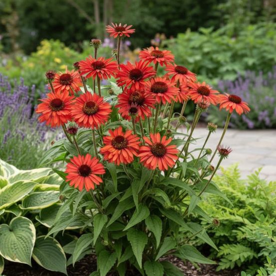 Échinacée sunseekers® 'orange' lot de 5 godets