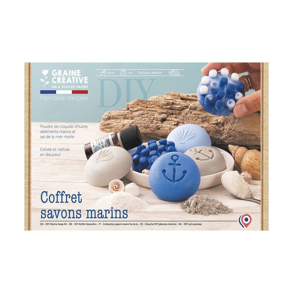 Kit diy savon air marins