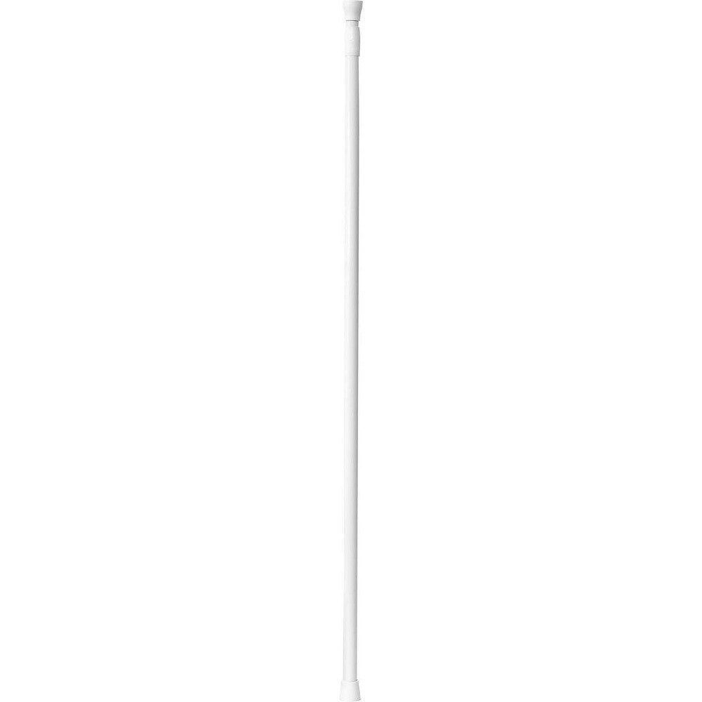 Barre de douche aluminium 110-200cm - blanc