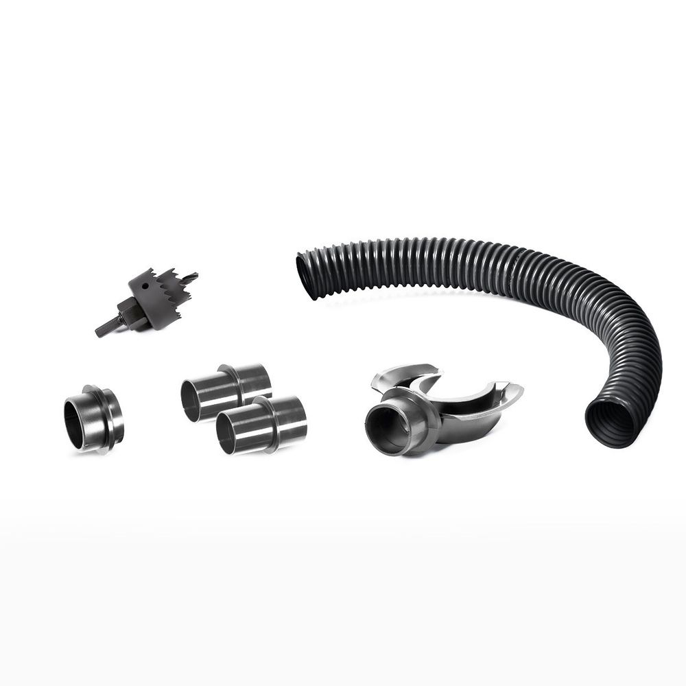 Kit Bride Échappement 2 Pouces Inox - 2 Boulons + Joint Pour Tuyau Descente Catback
