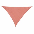 Voile d'ombrage triangulaire rouge - L300xl300xH300cm