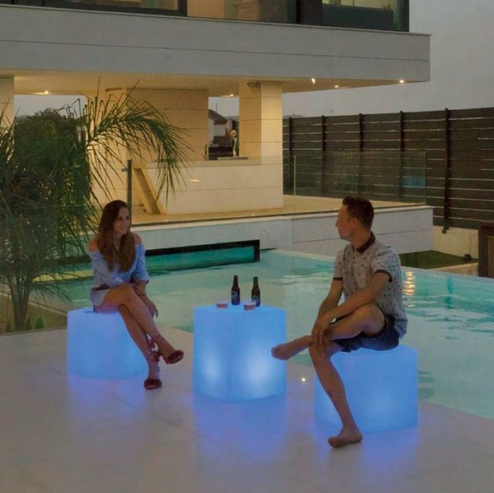 Cube lumineux Cuby 45