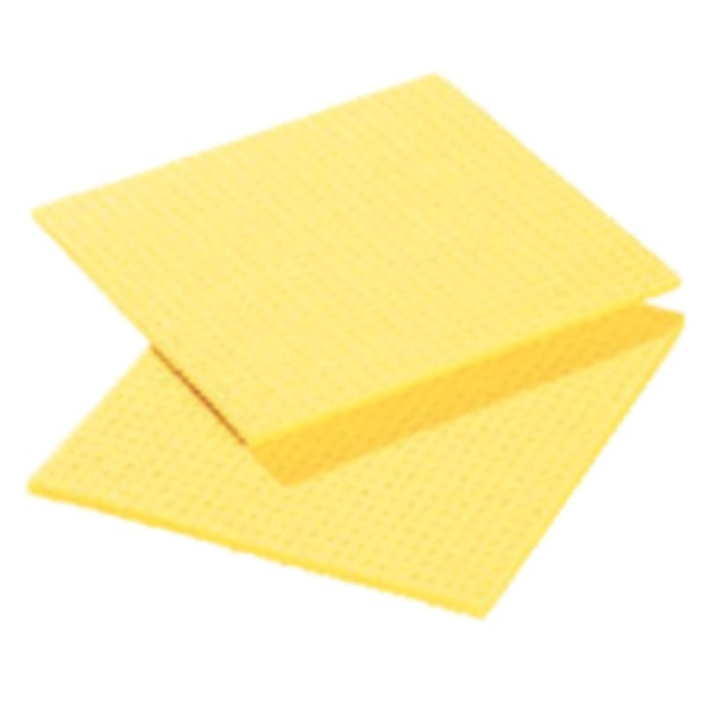 Lavettes spongyl jaunes lot de 10