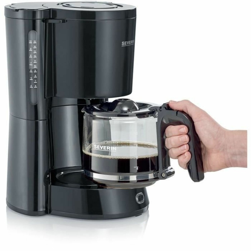 Cafetière - noir - 1000 w - 1,4 l - jusqu'à 10 tasses