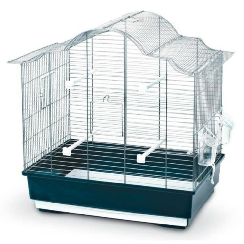 Kerbl cage a oiseaux gabbia sophia - 57x36x56cm - bleu foncé