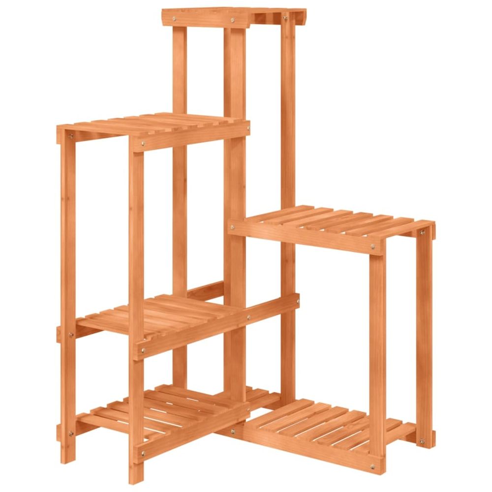 Support à fleurs 62,5x61,5x101,5 cm bois massif de sapin