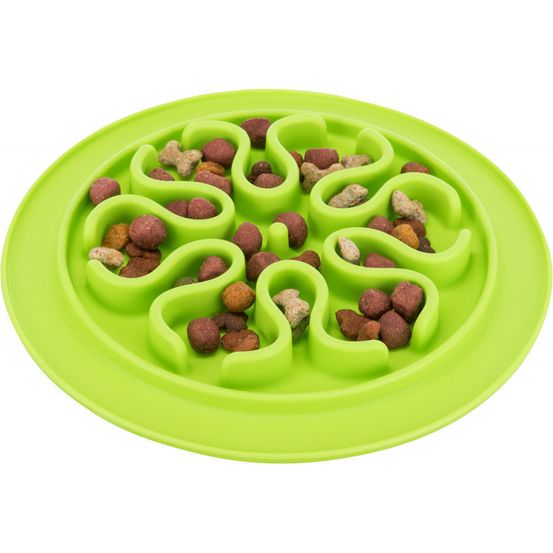 Assiette anti glouton ø 24 cm, coloris: aléatoire, pour chien.