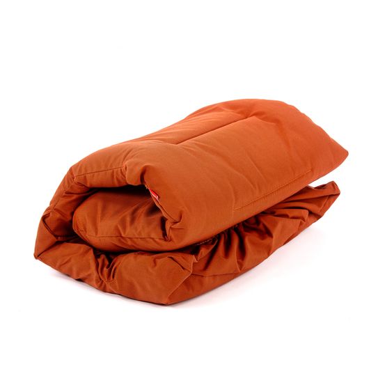 Coussin moelleux pour relax FIESTA - en oléfine Orange L.124xl.65cm