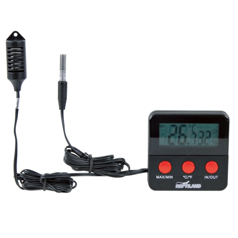 Thermo-hygromètre numérique 6 x 6 cm