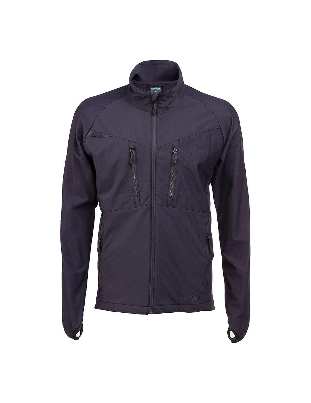 Sous vêtement thermique à zip dx4 - taille xl - tout en marine - portwest