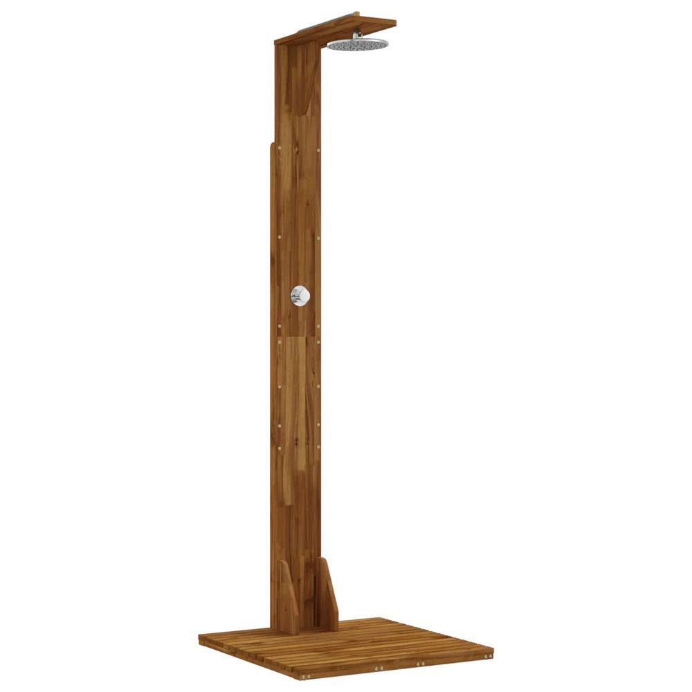 Douche d'extérieur 219 cm naturel