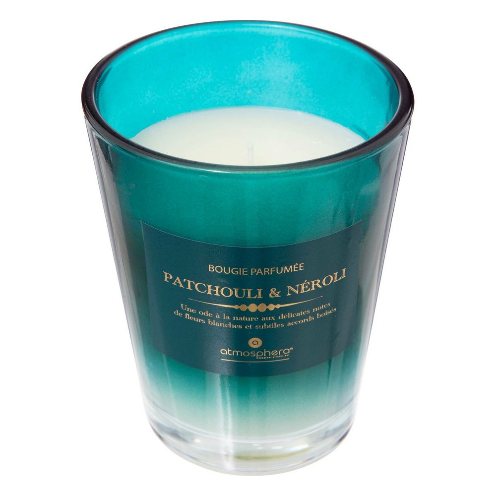 Bougie parfumée alma 270g pot verre patchouli