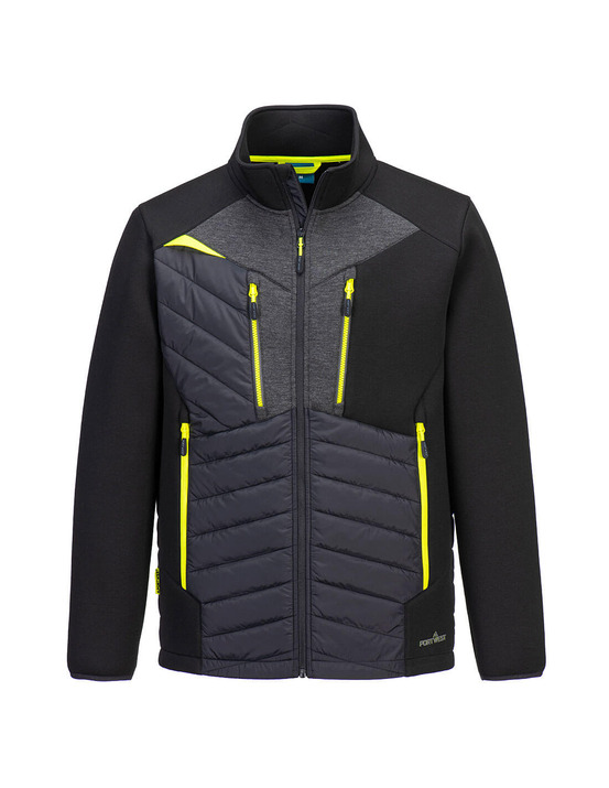 Veste baffle hybride dx4 - s - noir - portwest