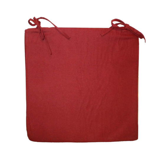 Galette de chaise en coton 40 cm