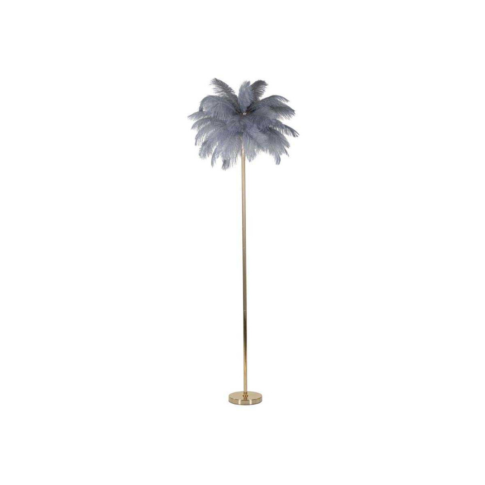 Lampadaire en métal palm 55 x 160 cm