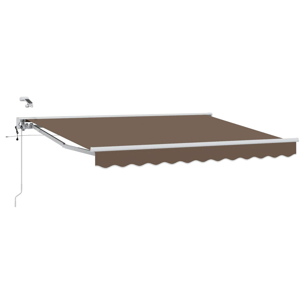 Auvent rétractable électrique taupe 4 × 3 m