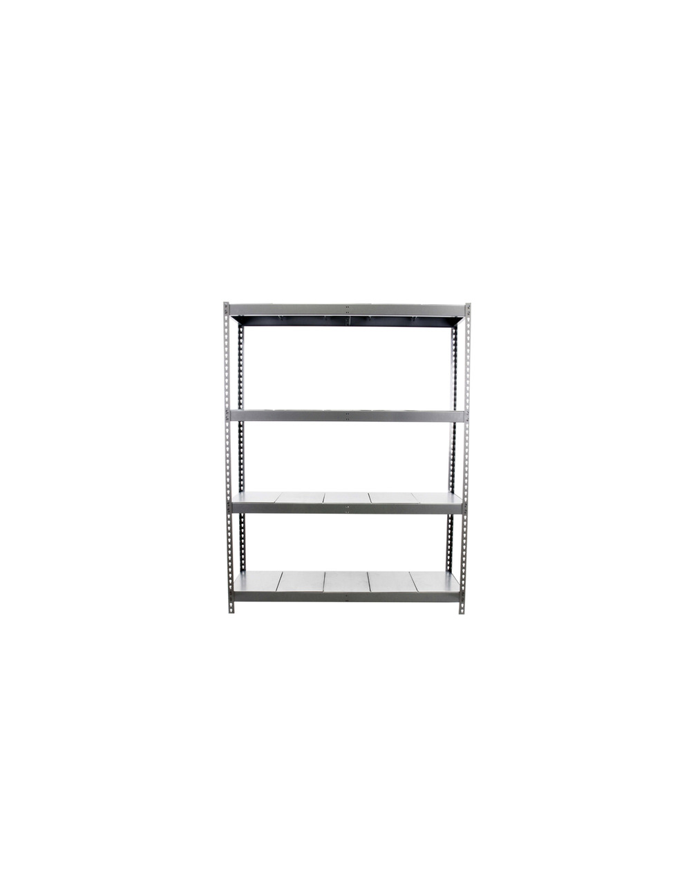 Etagère sans vis ecoforte 1206-4 metal gris/galva gris/galva 2000x1200x600 - simonrack