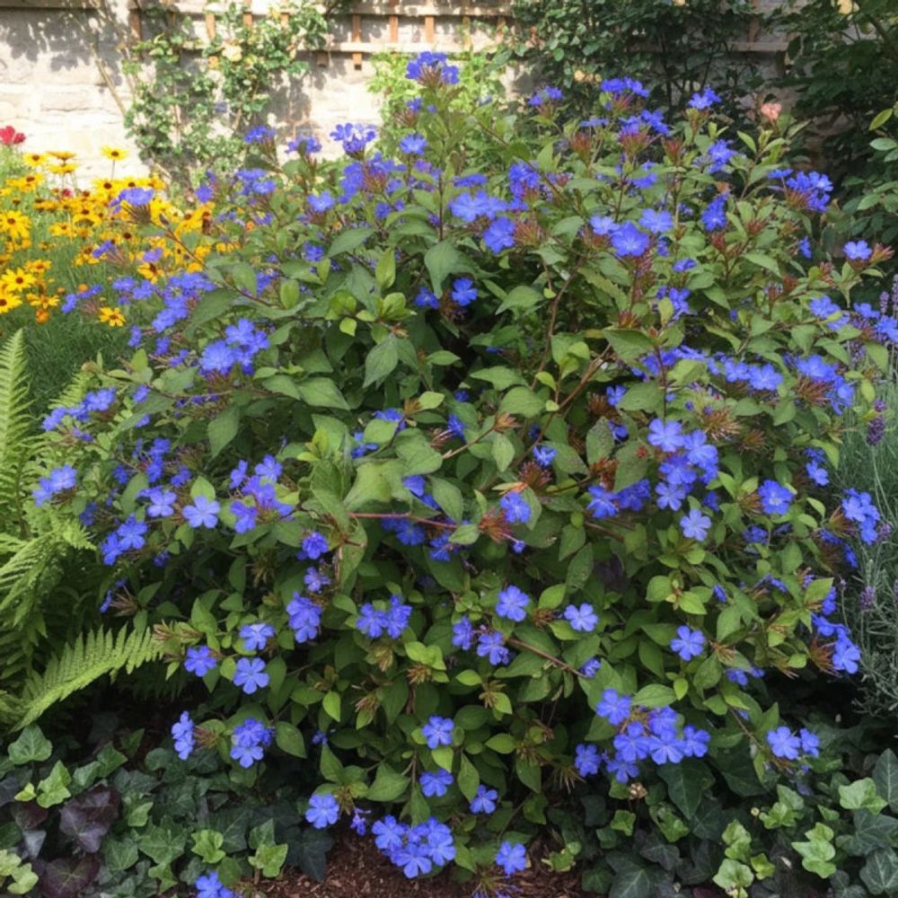 Dentelaire griffithii, ceratostigma lot de 9 godets