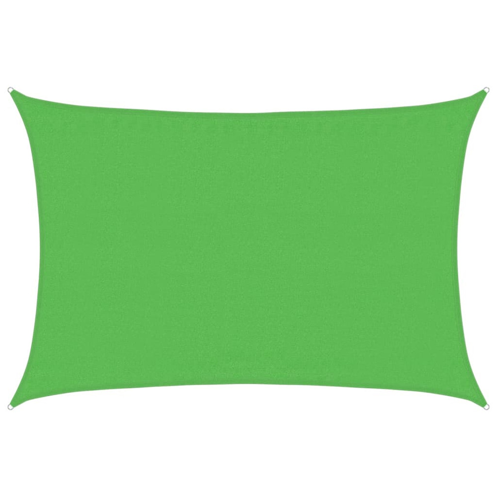 Voile d'ombrage 160 g/m² vert clair 3,5x5 m pehd