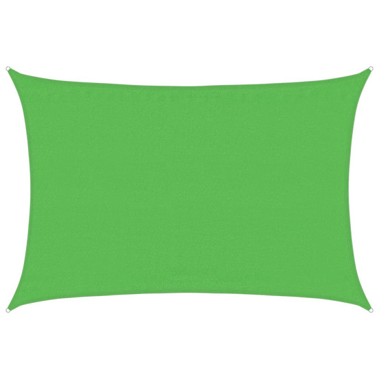 Voile d'ombrage 160 g/m² vert clair 3,5x5 m pehd