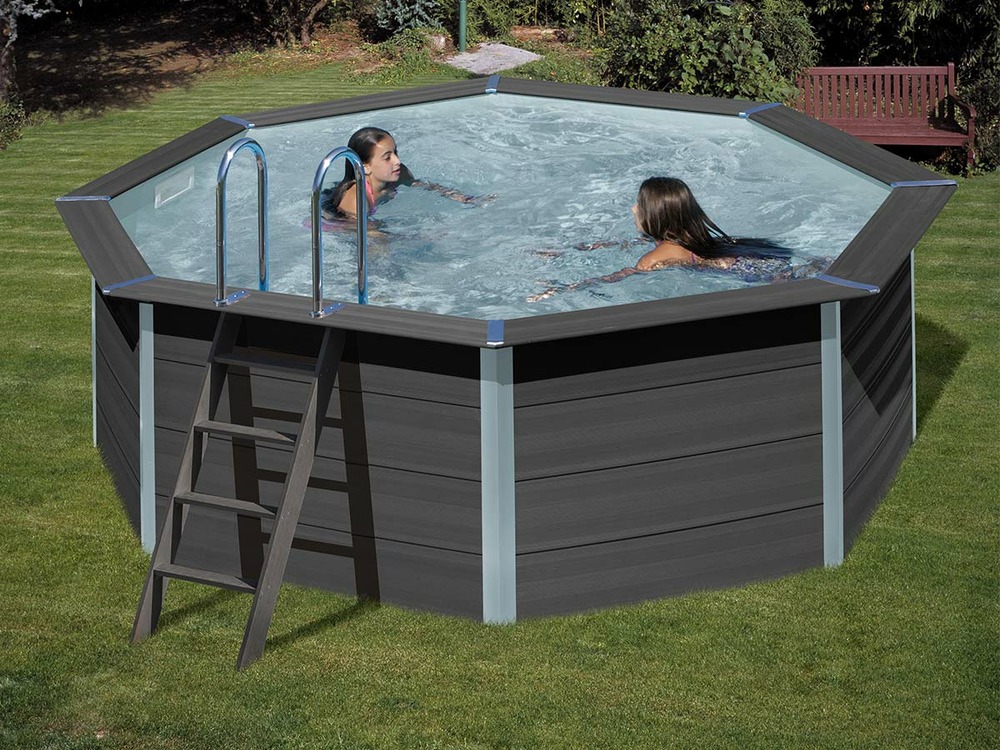 Piscine composite avant-garde ronde 4,10 x 1,24 m