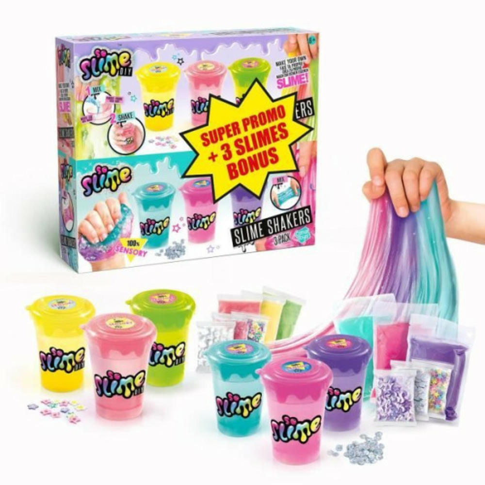 - slime shakers 3 + 3 bonus