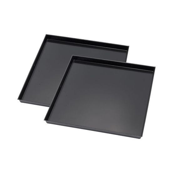2 bacs à fientes pour poulailler harmony petit modèle