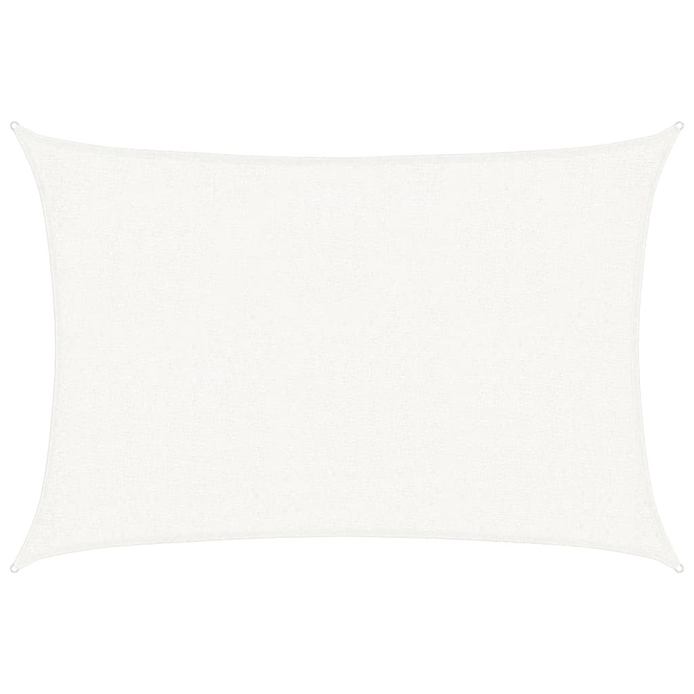 Voile d'ombrage 160 g/m² blanc 2x3 m pehd