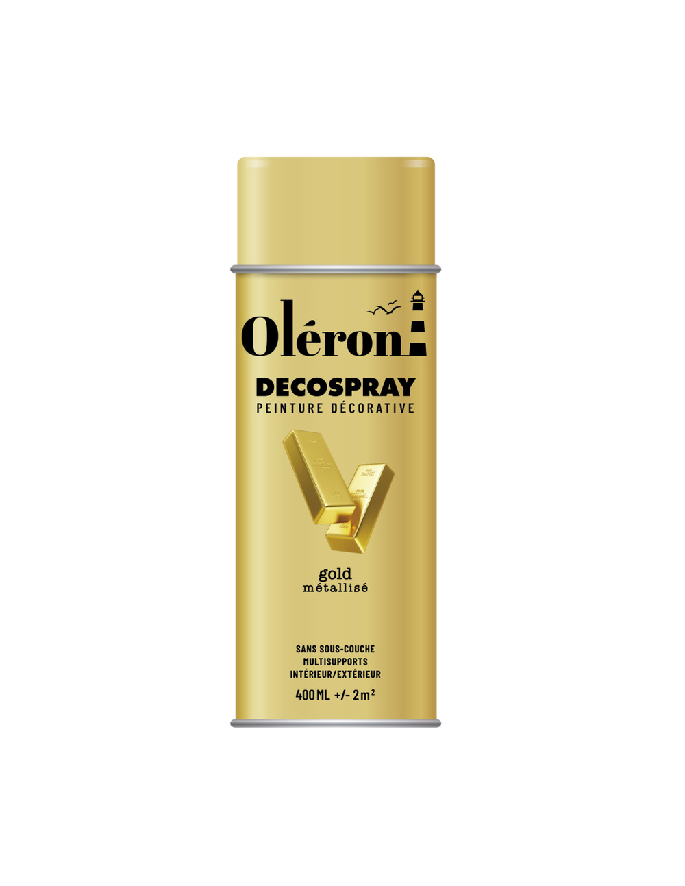 Aérosol technima décospray gold 400ml - technima
