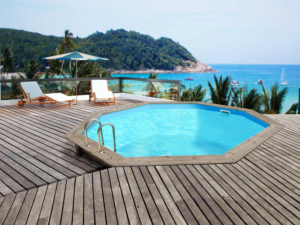 Piscine bois Venecia - 5.80 x 1.31m