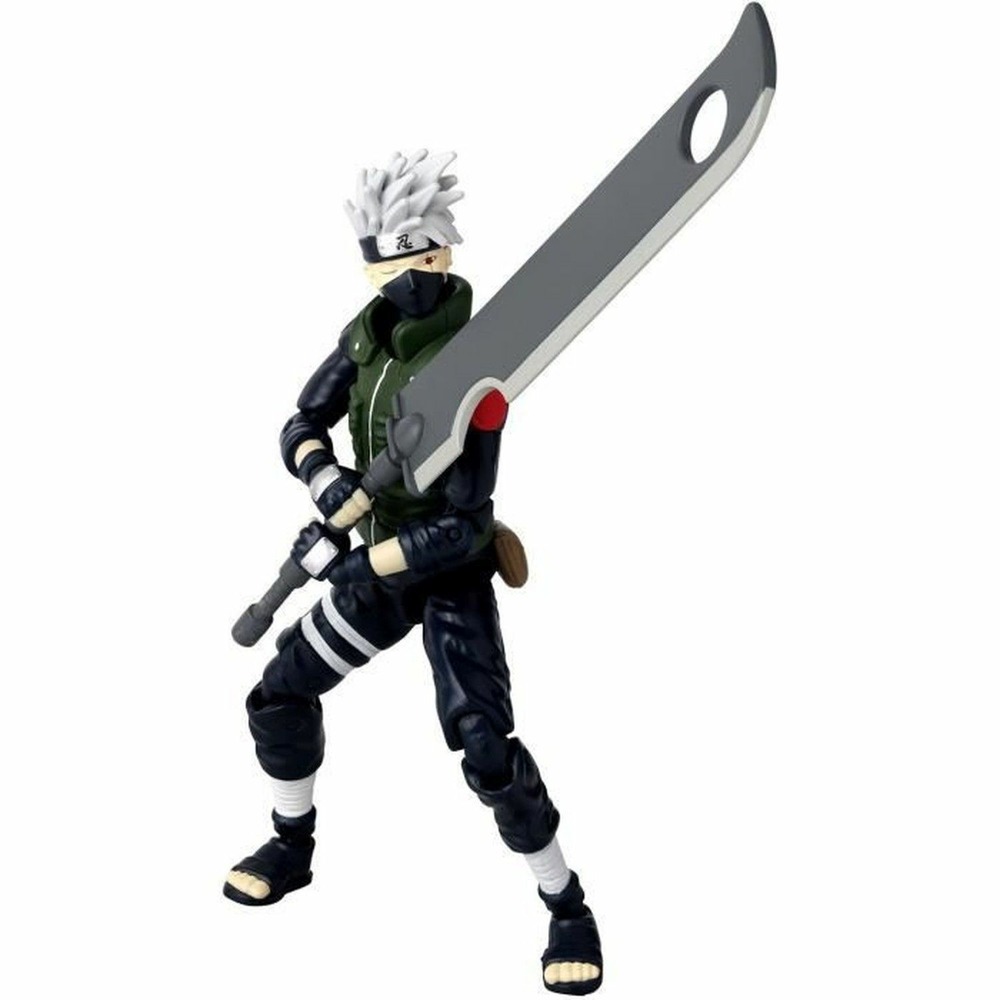 Figurine anime heroes naruto shippuden - kakashi hatake (fourth great ninja war) - 17 cm