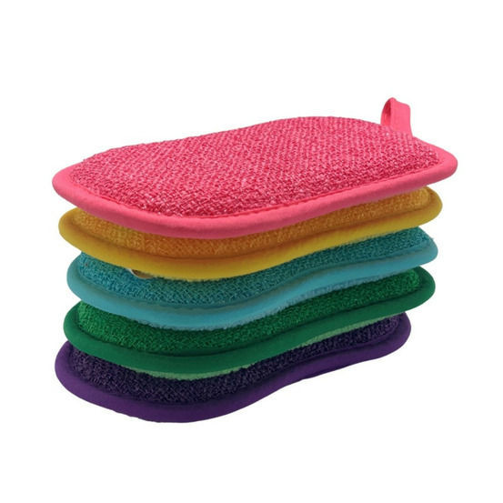 5 éponges nettoie-tout - clever sponge - multicouleur - adulte