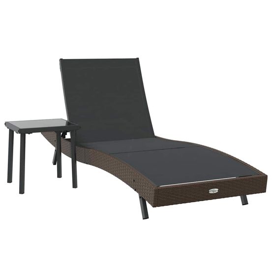 Transat 2 pc polyrotin noir et marron