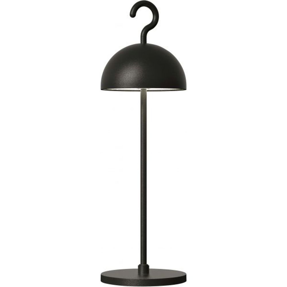 Lampe à suspendre ou poser hook 36 cm noir