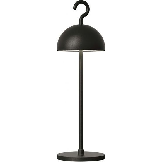 Lampe à suspendre ou poser hook 36 cm noir