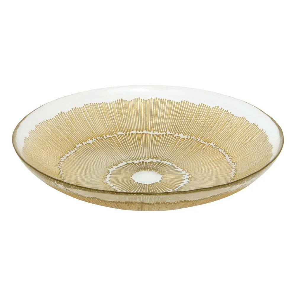 Plat de présentation en verre 