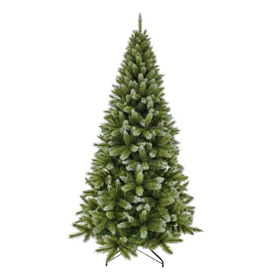 Sapin de noël artificiel pittsburgh h185x102cm - vert